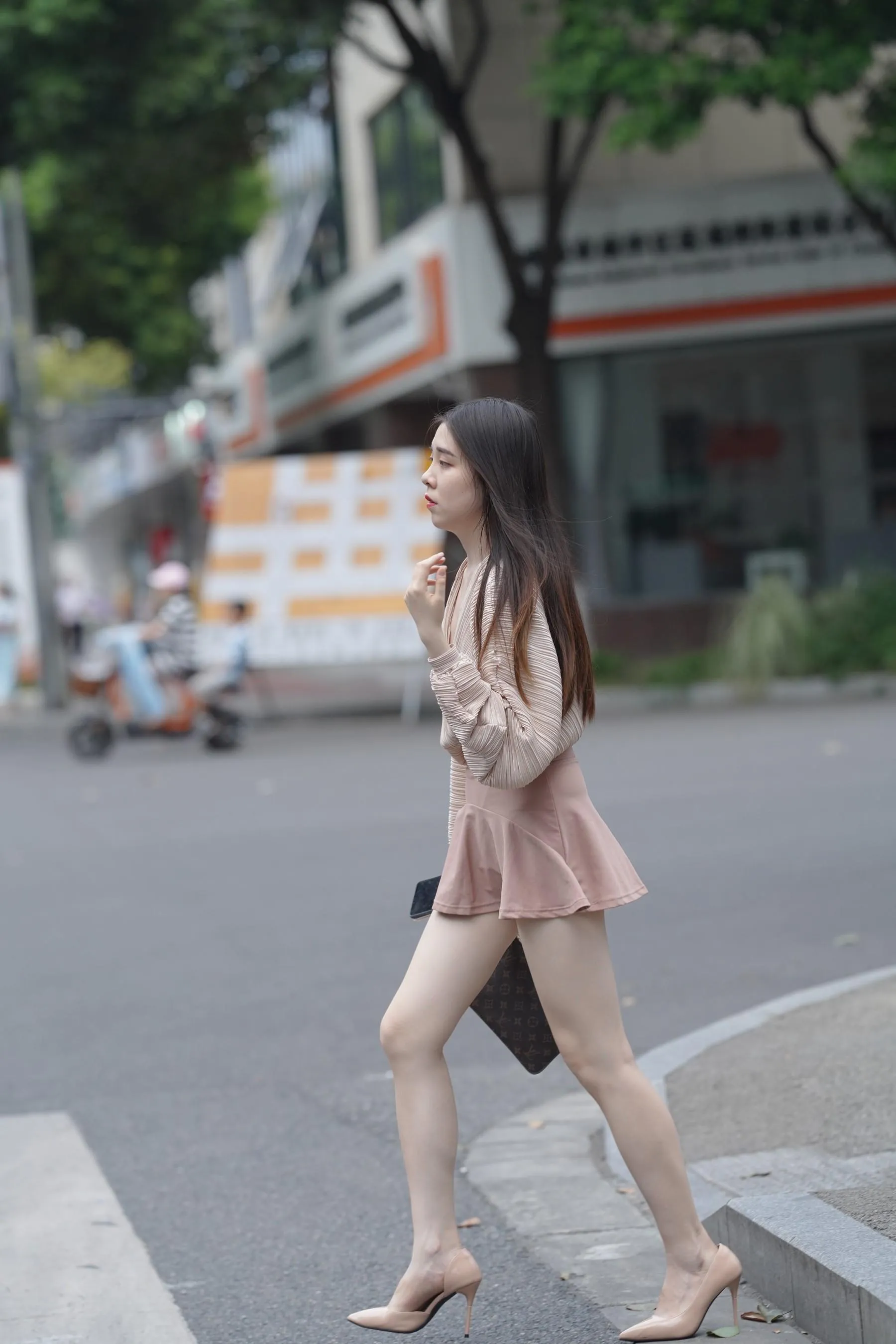 魔镜街拍 NO.167 可爱的粉色短裙小姐姐 [495P]插图6